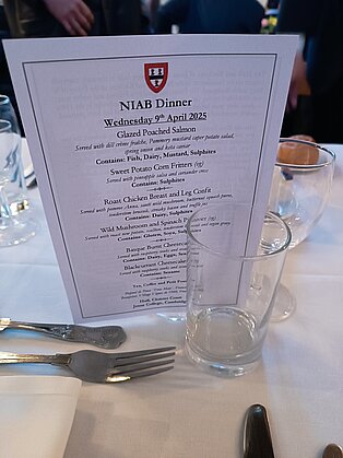 2025 TM Cambridge, Gala dinner